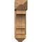 Ekena Millwork Balboa Arts and Crafts Rough Sawn Bracket w/ Offset Brace, Western Red Cedar, 8"W x 24"D x 28"H BKT0806X24X28BOA03RWR - alternate 2